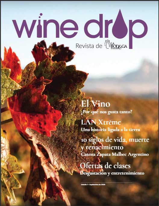 Wine Drop, ejemplo de revista corporativa