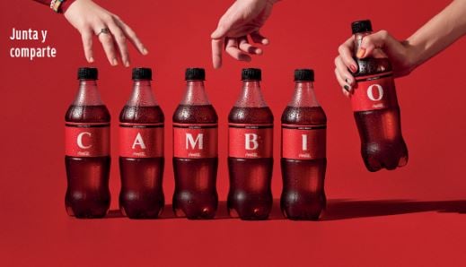 Ejemplo de social media marketing de Coca-Cola