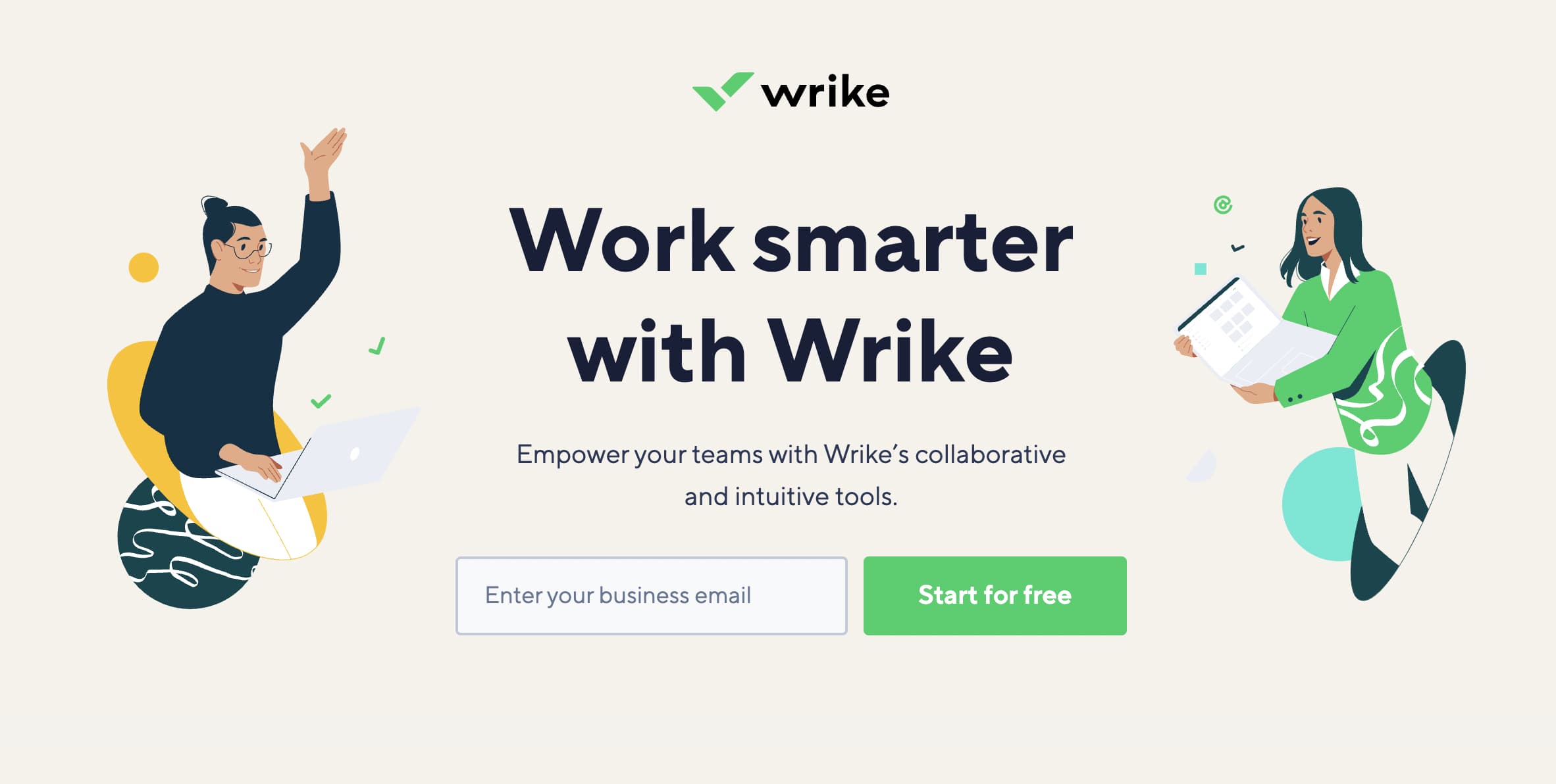 Ejemplos de software de gestión: Wrike
