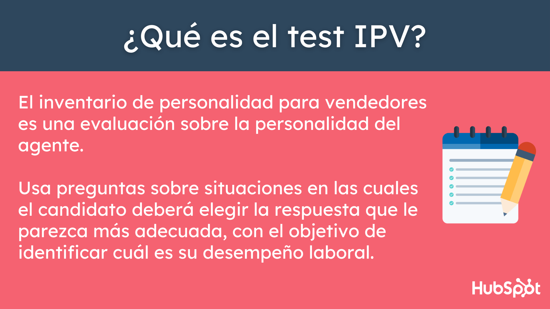 Qué es el test IPV