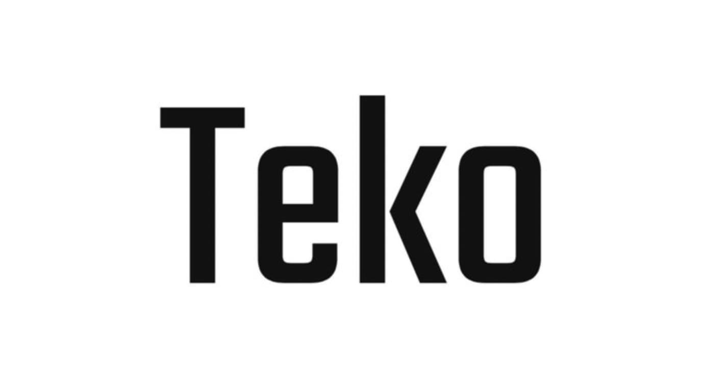 Letras para logos: Teko