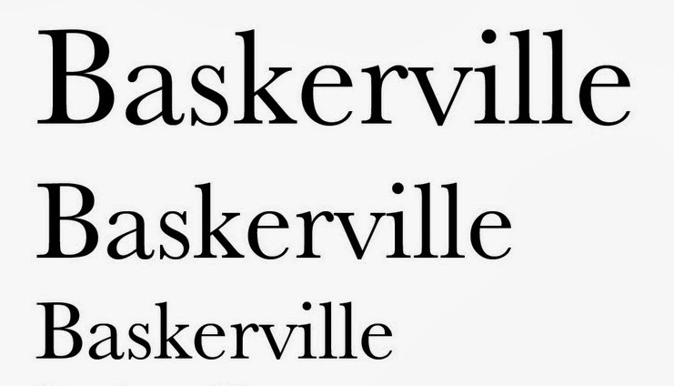 Tipografías para web: Baskerville