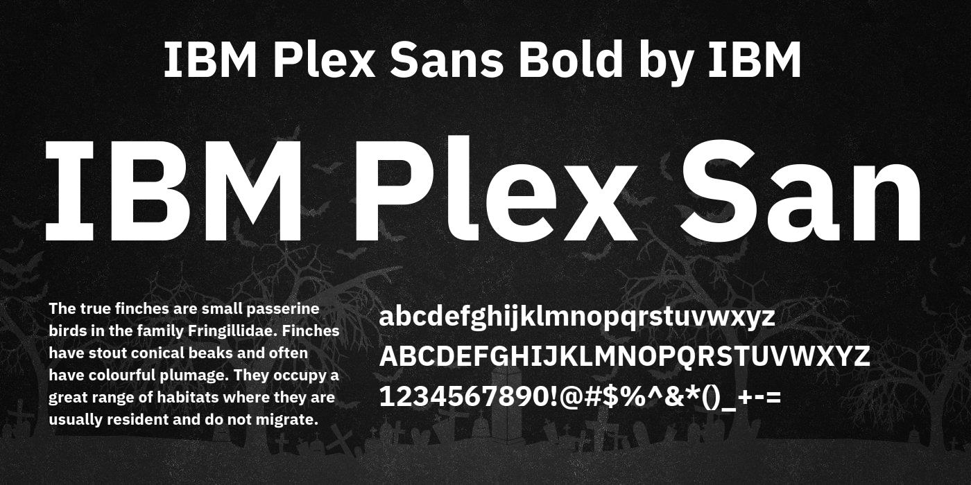 Tipografías para web: IBM Plex