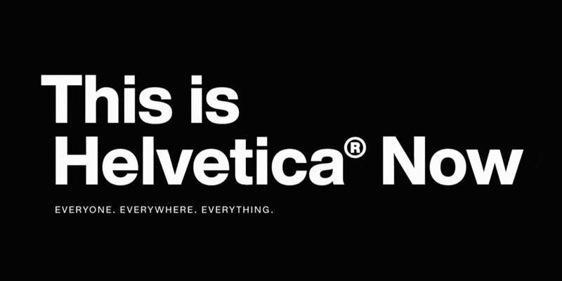 Tipografías para web: Helvetica Now