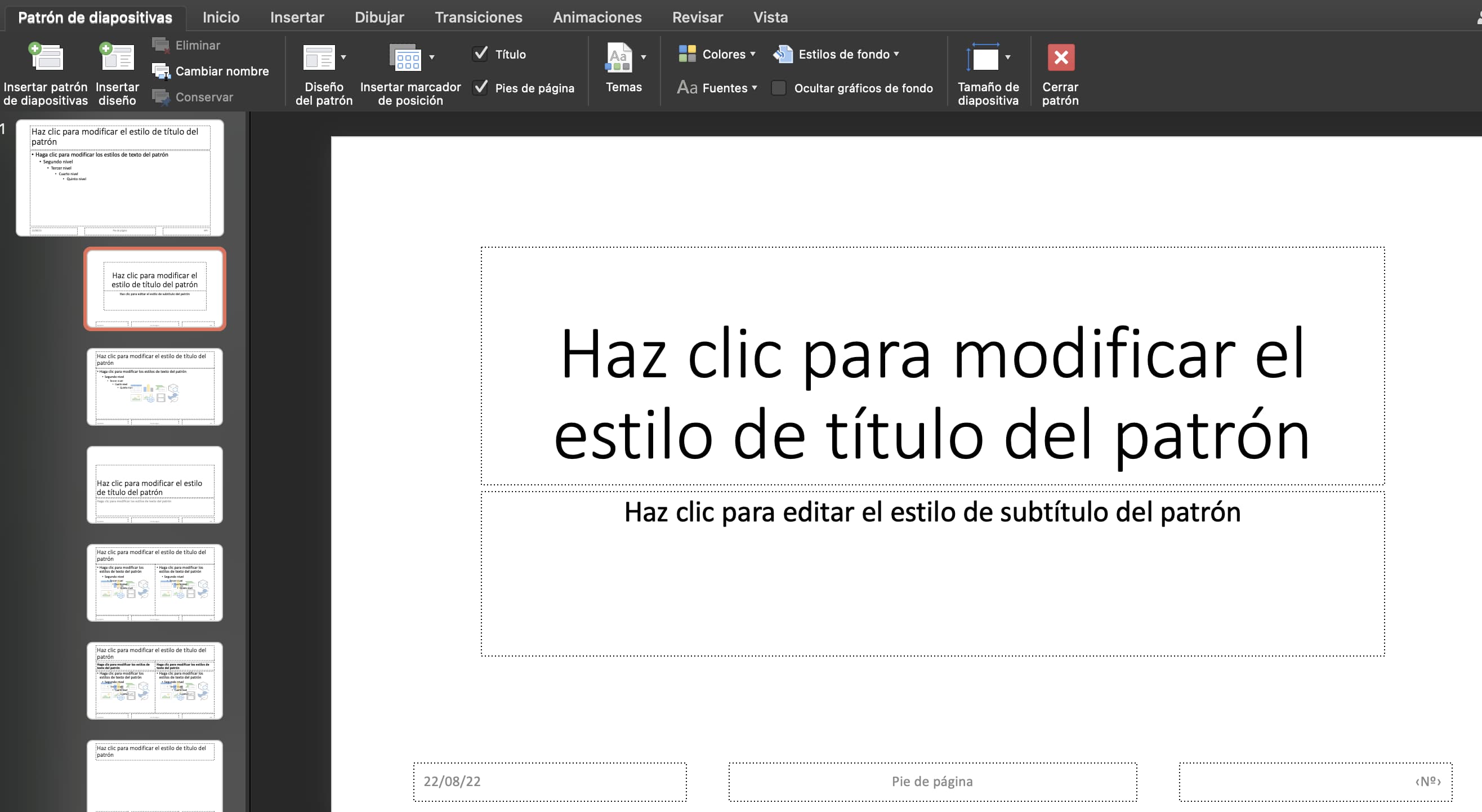 Trucos de PowerPoint - Diapositiva maestra