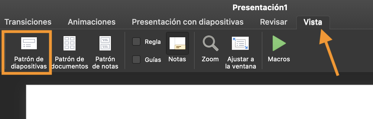 Trucos de PowerPoint - Diapositiva maestra