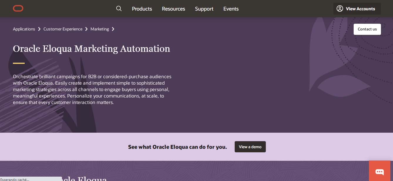Oracle Eloqua, herramienta de automatización con énfasis en la personalización