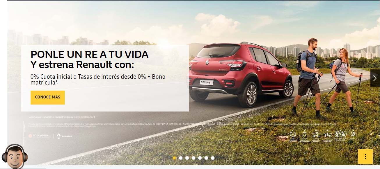 Ejemplos de automatización de ventas: Renault Colombia