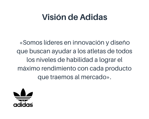 Ejemplo de visión de una empresa: Adidas