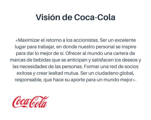 Visión de Coca-Cola